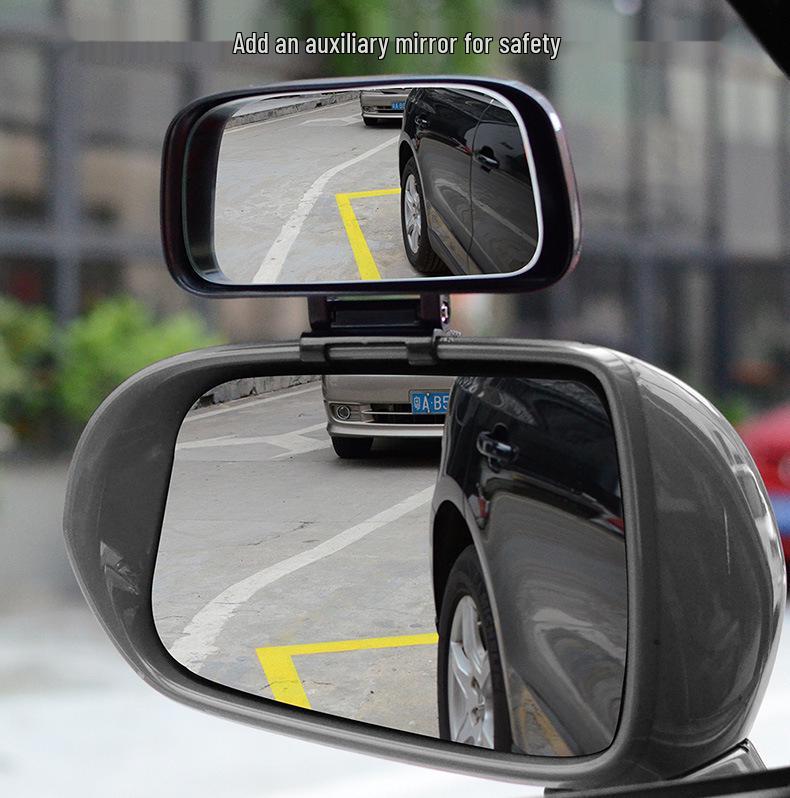 

3R Reversing Assist Rearview Mirror for Coach Cars - Adjustable Dual Wide-Angle, Blind Spot Mirror