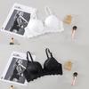 Young Girl Lace Gathered Push-Up Bra Set - Wire-Free + Single Piece Option