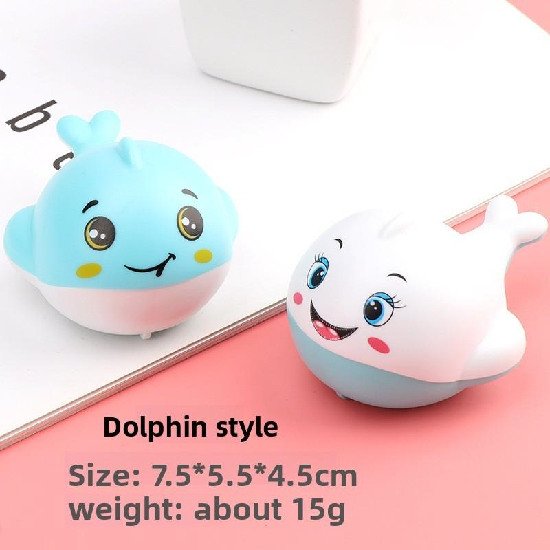 Dolphin Animal Marine Toy With Pull Back Mechanism For Kids Skills Learning