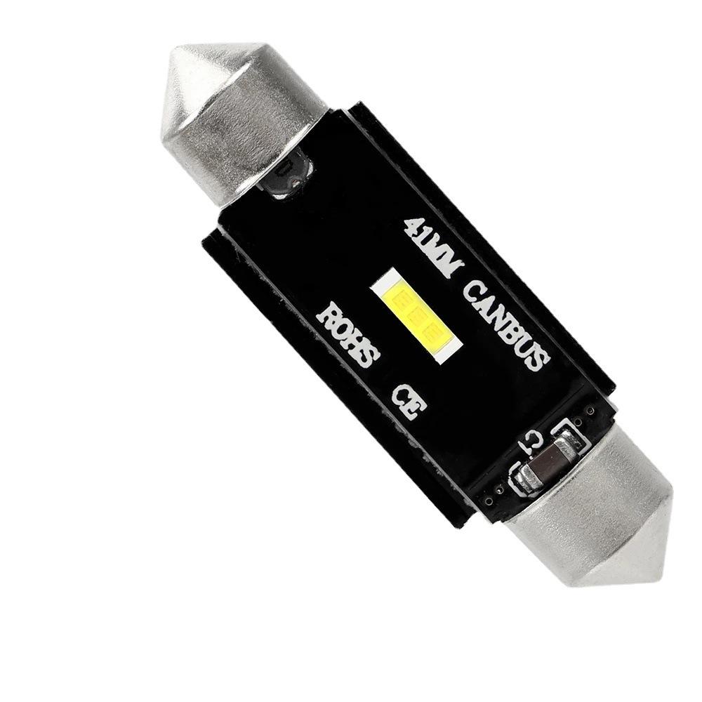 CANbus Decoder Double-Ended Car LED Ceiling & Reading Light Bulb - Sizes: 31MM, 36MM, 39MM, 41MM