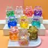 Nagaya Fortune Cat Candy Color Cat Dolls Shiny Cartoon Cat Model Toy  Resin Accessories