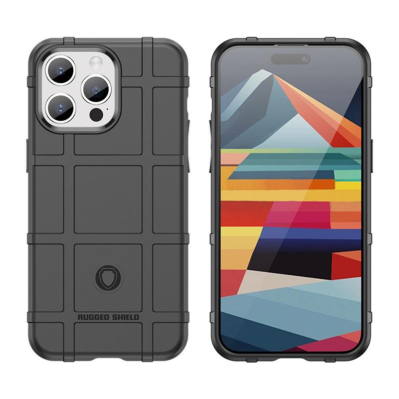 Applicabile a custodia per cellulare iPhone17ProMax Apple 16 scudo in silicone 15 militare anti-caduta 14/13 custodia protettiva