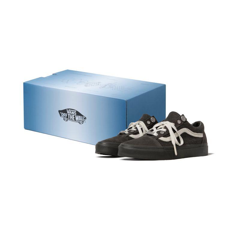 

Vans C2H4 X Серия Old Skool Повседневные низкие кеды для скейтбординга Унисекс Кроссовки Черно-белые VN0A5AO92YD(S-BOX) 42