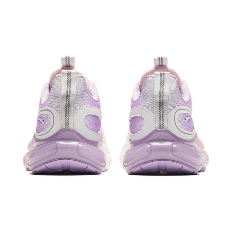 Anta Comfortable Round Toe Anti-Kick Durable Low-Top Kids Running Shoes Kids sneaker Purple 322415501-3