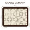 Silicone Baking Mat, Cake Mat, 40x30cm, Reusable