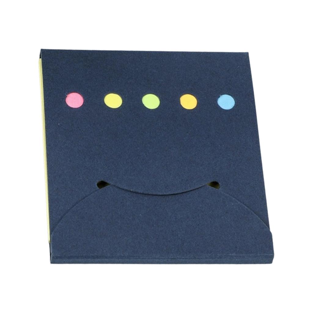 Fluorescent Color Note Paper Repositionable Adhesive Note Memo Sheets 25 Sheets Per Color For Journaling Note Taking