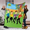 The Wiggles printed throw blanket—soft,warm;versatile blanket for all seasons—perfect as &air-conditioning throw,nap blanket