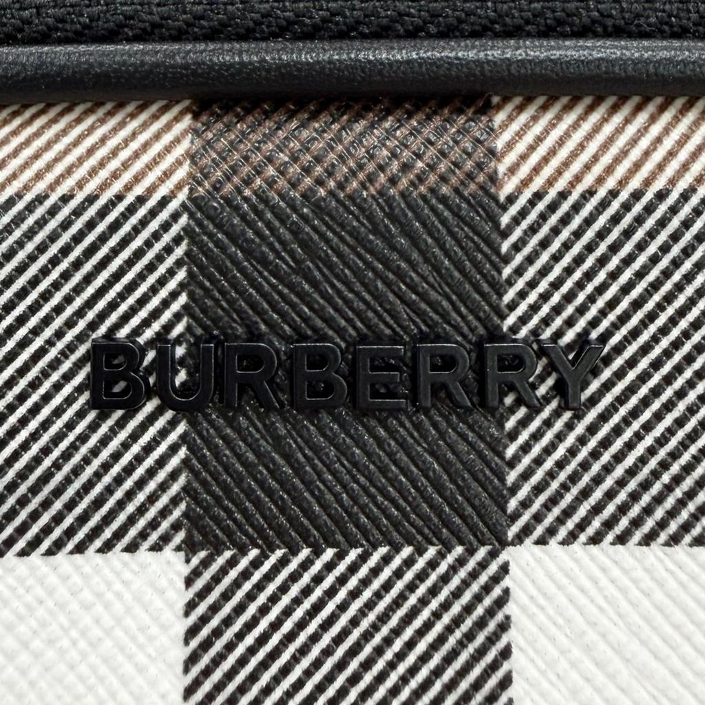 Excellent BURBERRY Shoulder Bag Paddy Brown Polyurethane Women 8049145 Used