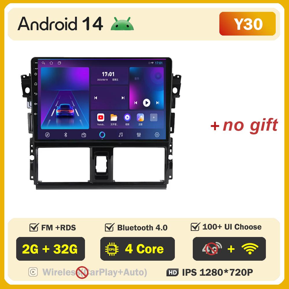 

Для Toyota Vios XP150 2013-2020 автомобильный радиоплеер Car Carplay экран Autoradio Mirror Link автомобильные интеллектуальные системы сенсорный экран