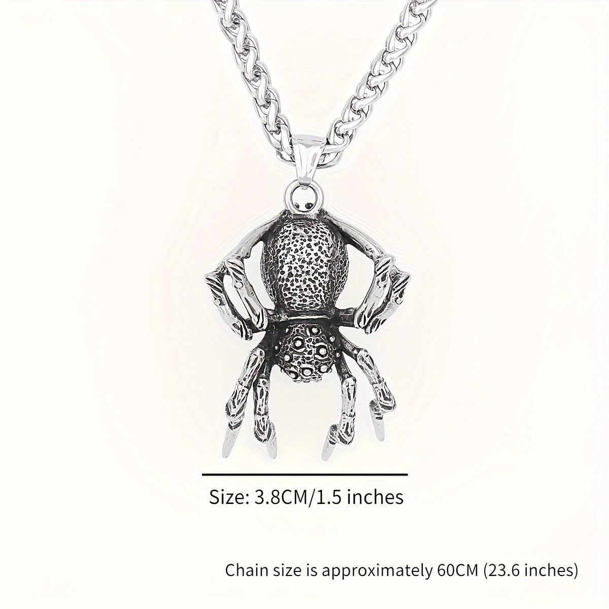 

Тысяча глаз восьминогий паук кулон винтажный кулон животное мужская мода кулон ожерелье