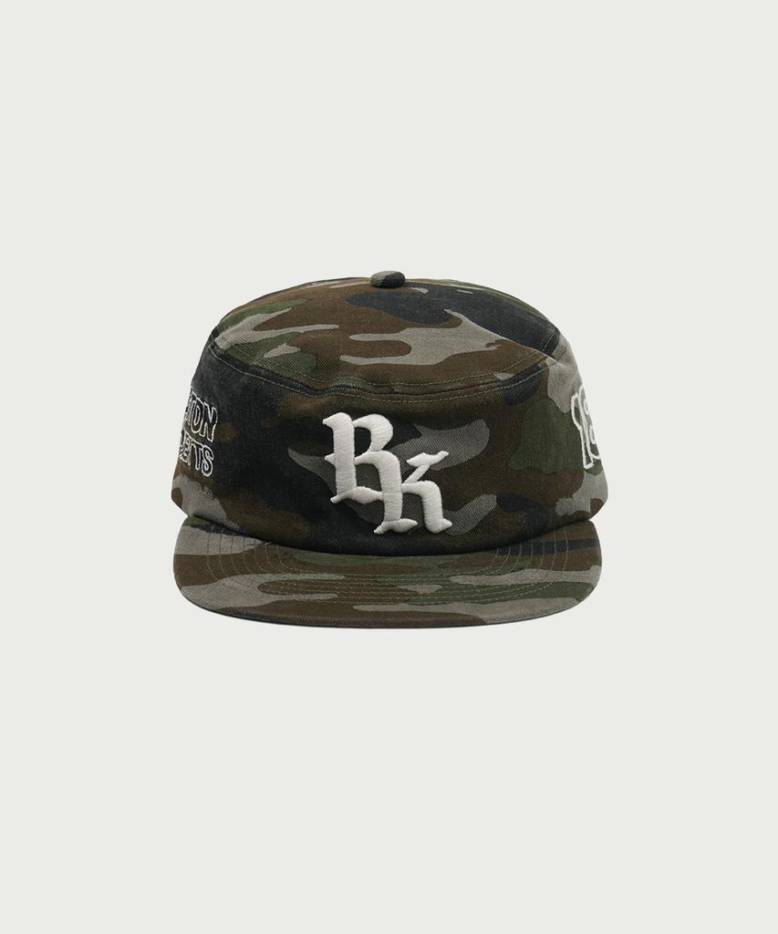 BIKE Bk Logo Pillbox Hat Camo