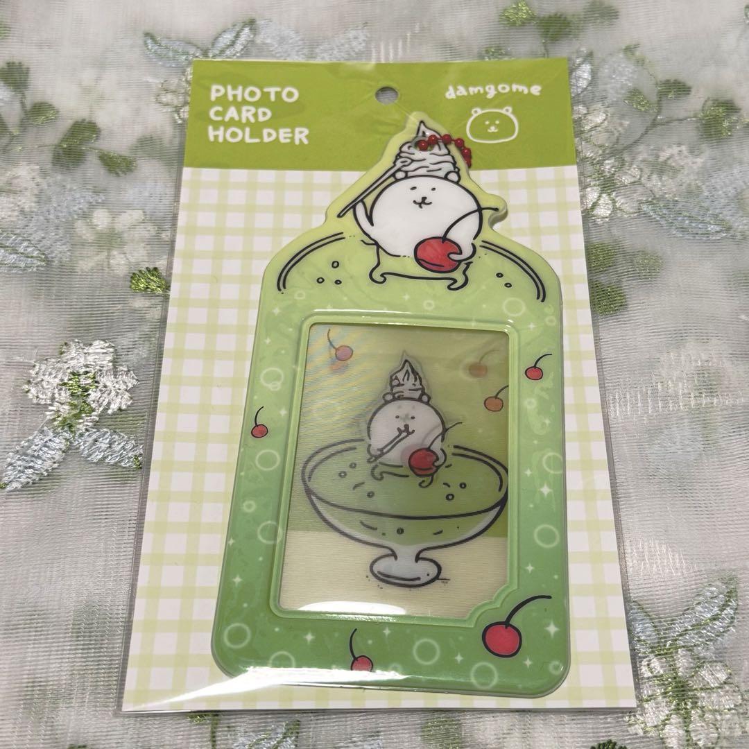 

[Б/У] Эксклюзивный для Кореи держатель для фотокарточек Nagano Jibun Tsukkomi Kuma Melon Soda