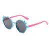 Rennes new butterfly decorative children's sunglasses cartoon sunglasses street shot boys and girls glasses