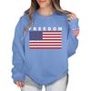 Women's Colorblock Sweatshirt Long Sleeve Round Neck Casual Comfortable Loose Lightweight Women's Sweatshirtt