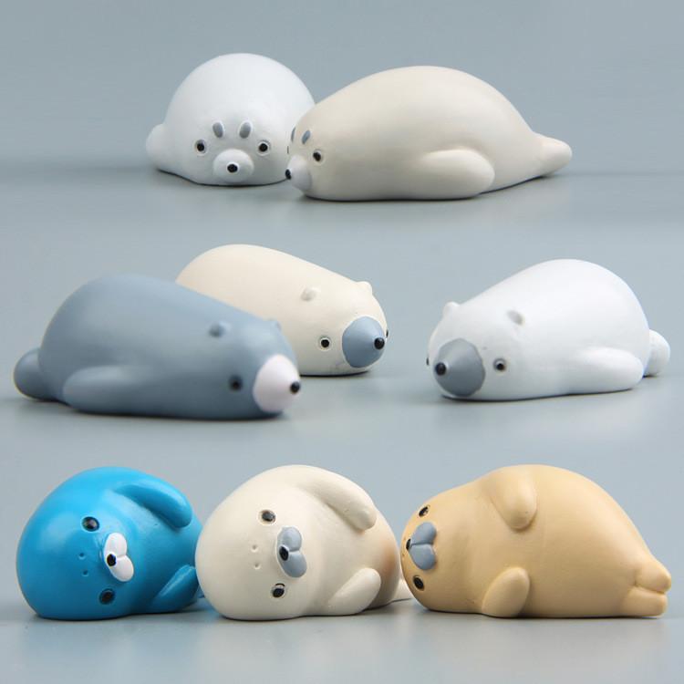 Resin Sea Lions Magnetic Button Fridge Magnet For Gift Giving Decoration And