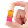 5pcs Thick Glass Roll On Bottles 5ml Gradient Color Empty Bottle Roller Ball Bottle For Essential Oil Travel Kit
