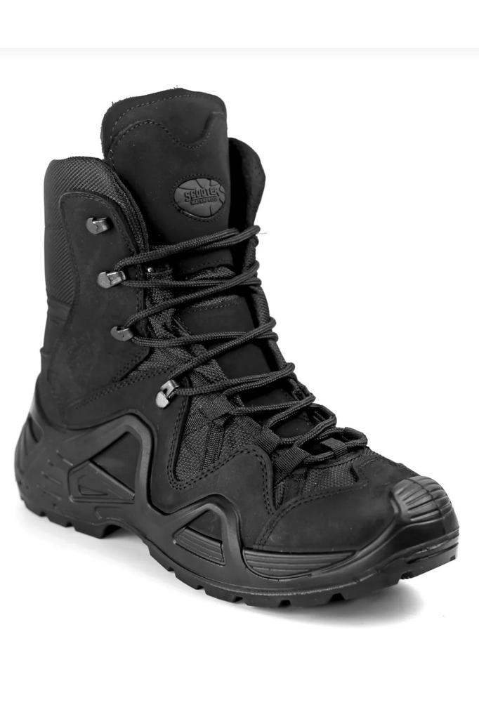 Taktické vojenské outdoorové boty z pravé kůže, nepromokavé pro lovecký trekking