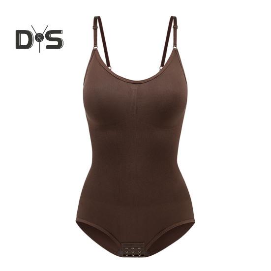 

Боди для моделирования тела Колготки для утяжки живота Бесшовное корректирующее белье для идеальной фигуры Подтягивает ягодицы Разглаживает живот Корректирующее белье XL кофейный