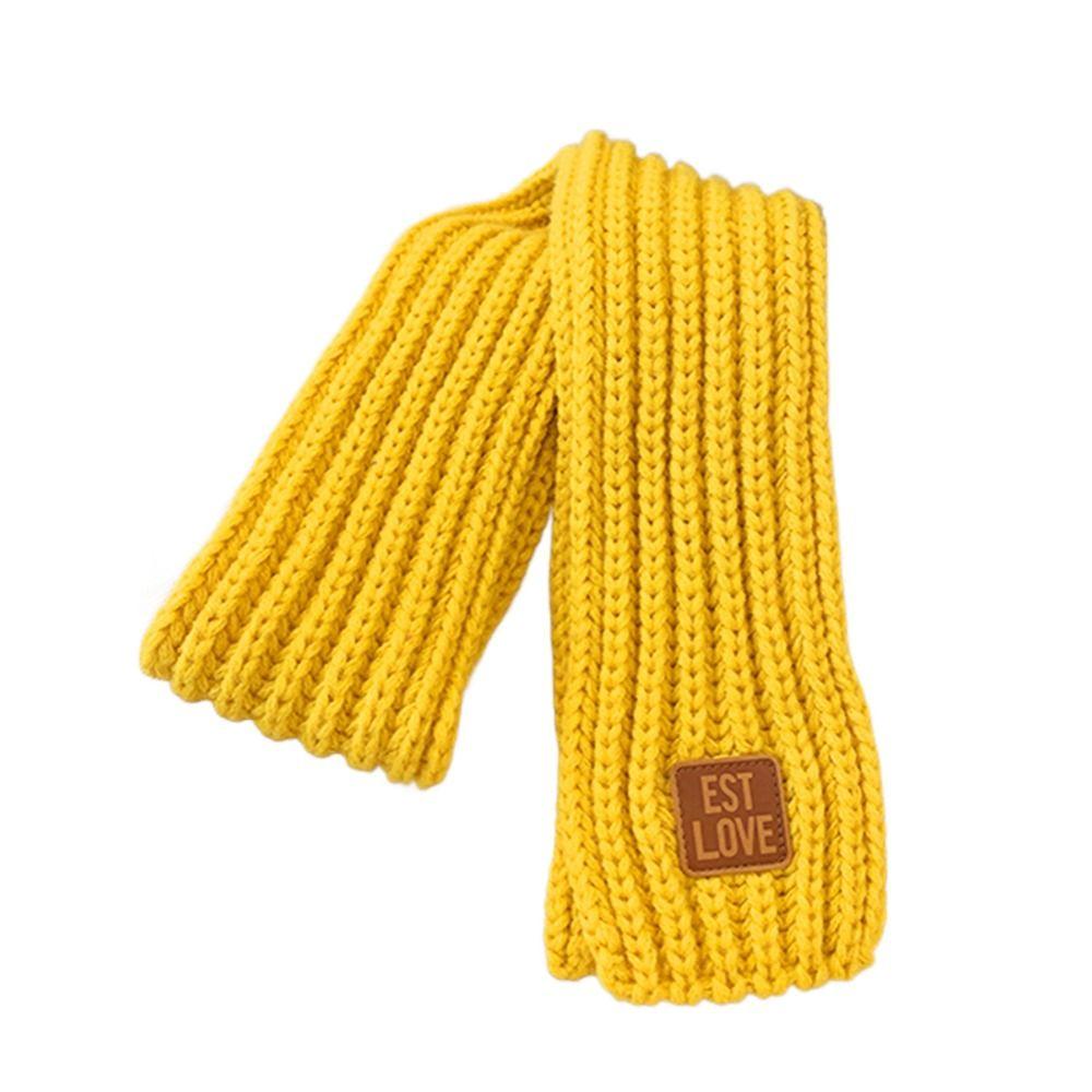 Windproof Autumn Winter Knitting Thermal Scarf Outdoor Scarf Apparel Accessories Kids Scarf