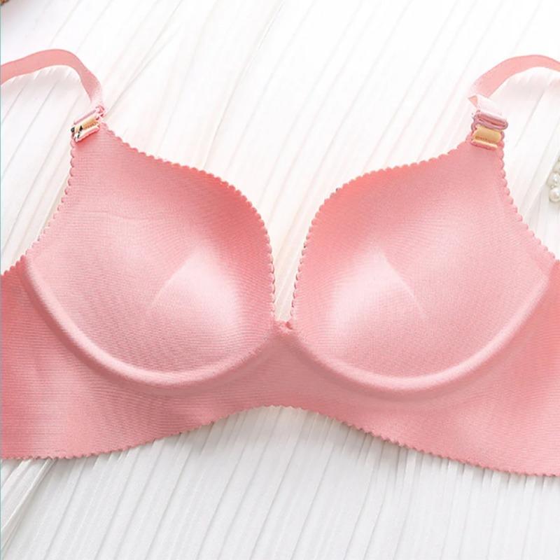 Stilvolle und bequeme Mädchen Einteiler-BH Mädchen Trainings-BHs Mädchen Atmungsaktive und stützende Nahtlose Verstellbare Unterwäsche