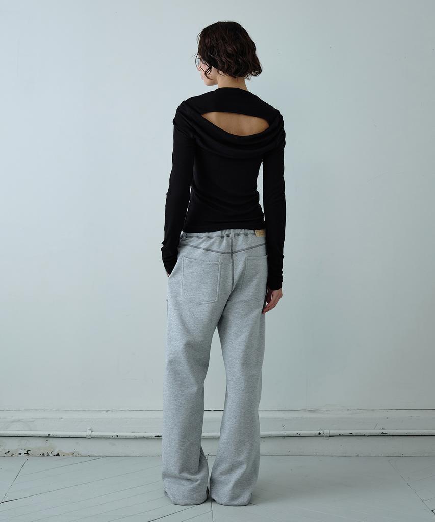Simeteuligpeosenteu Two-Way Bolero Top / Black