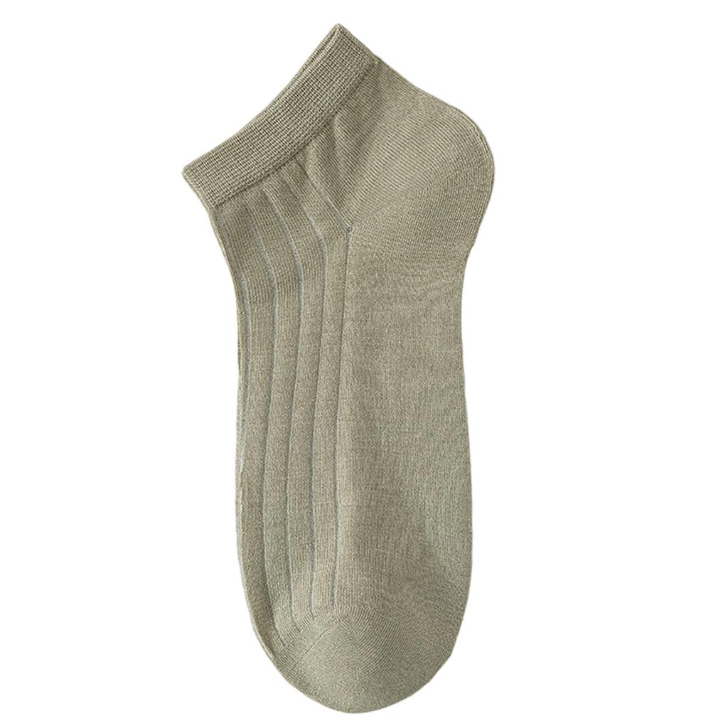 Men Low Cut Socks Thin Breathable Odor Resistant Seamless Ankle Socks Comfortable Soft Fit for Daily Wear Multipack