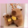 Adorable Cartoon Chef Capybara Plush Toy Soft Stuffed Animal For Kids Room Decor