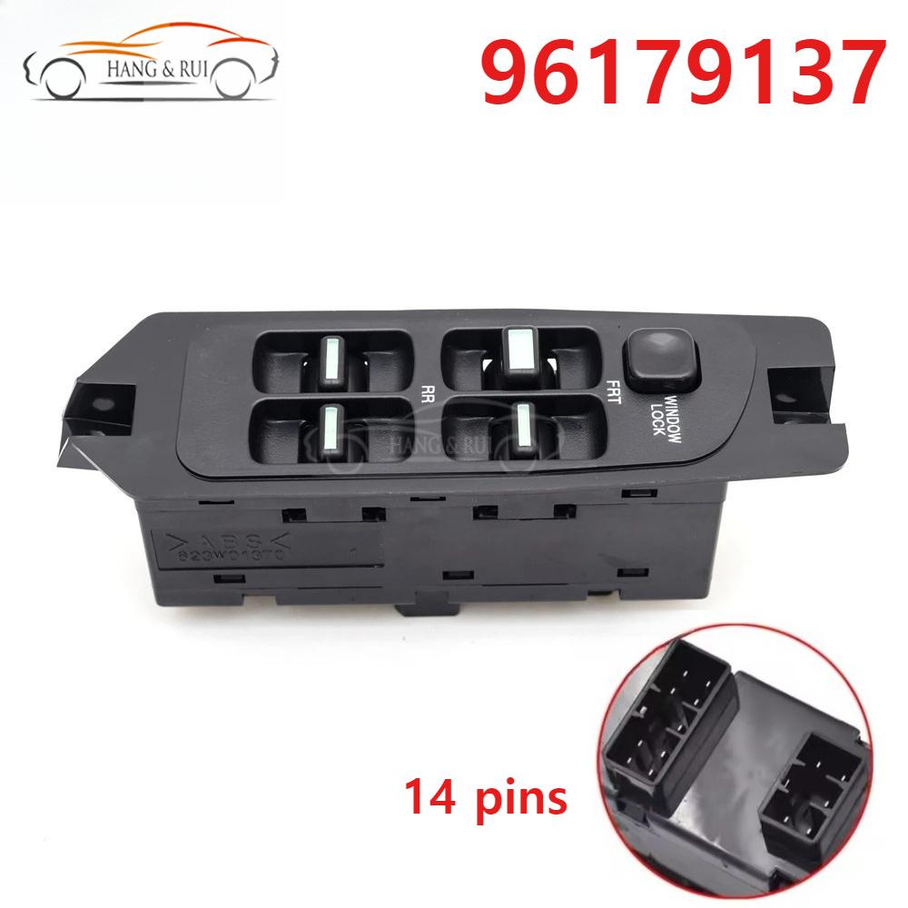96179137 Car Window Switch Button Front Left Power Master Control For DAEWOO NEXIA Saloon 1997-2008