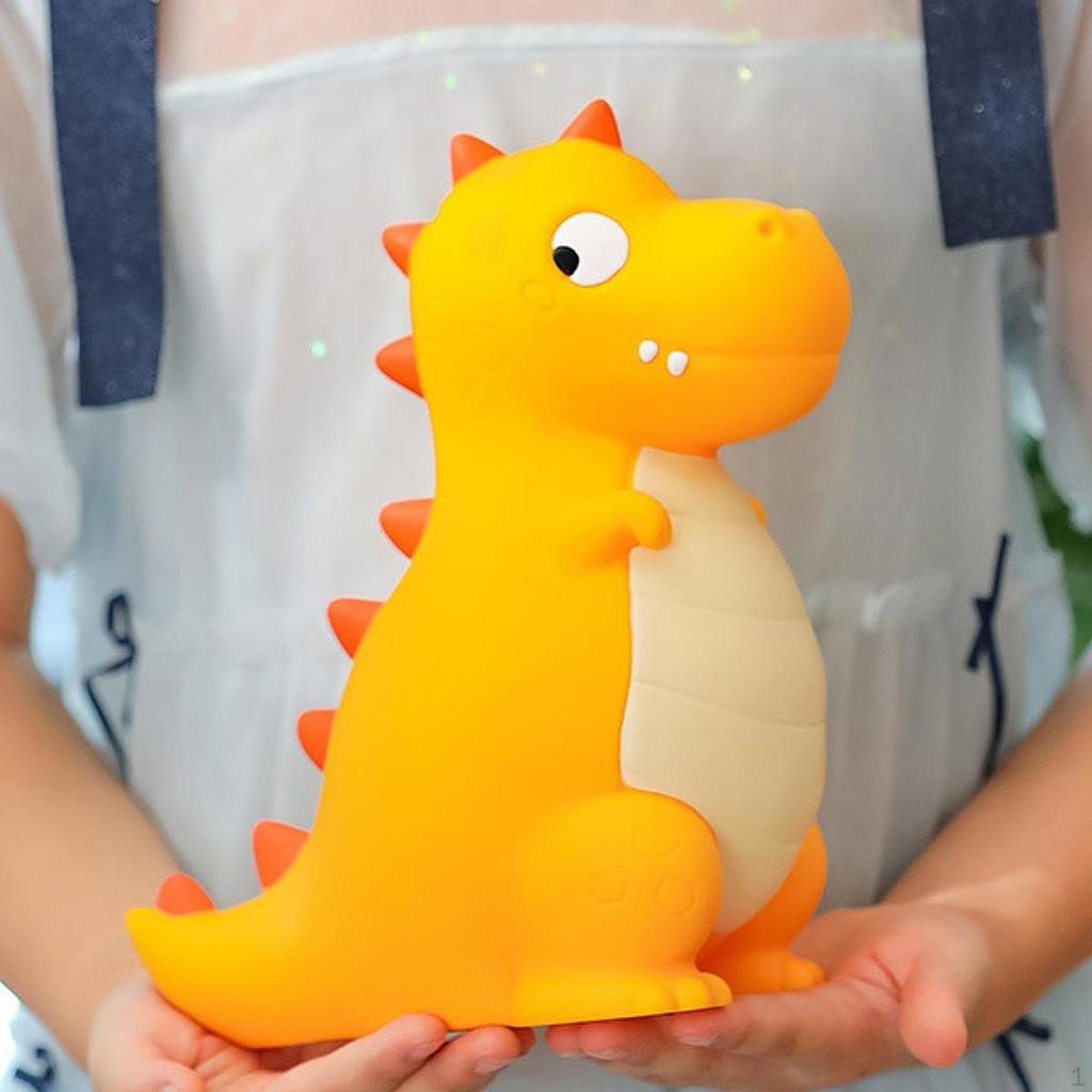 Dinosaur Money Bank Organizer for Kids Room Table Display