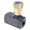 1/2Inch 3/8inch Port Leakproof Hydraulic Single Way Regulating Valves Precisions Flows Control Valves for Piping Enduring