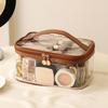 Multi-functional PU Cosmetic Bag Toiletry Bag Makeup Bag Fashion Cosmetics and Jewelry Bag  Travel