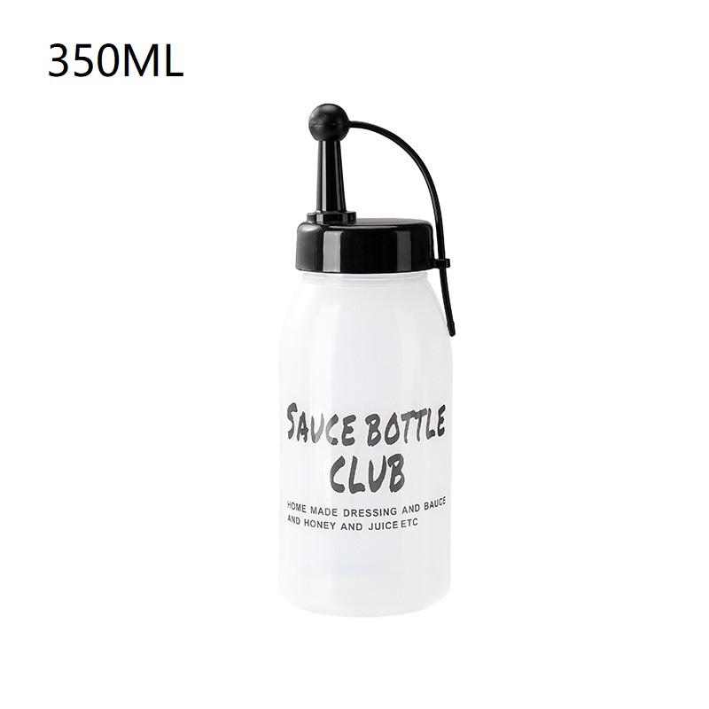 

350/650 Ml Plastic Squeeze Bottles Condiments Dispenser Ketchup Mustard Sauce And Seasoning Bottle Kitchen Utensils S чёрный