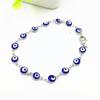 Turkish Friendship Bead Metal Demon Eye Bracelet Lucky Women Bracelet Korean Style Hand Chain