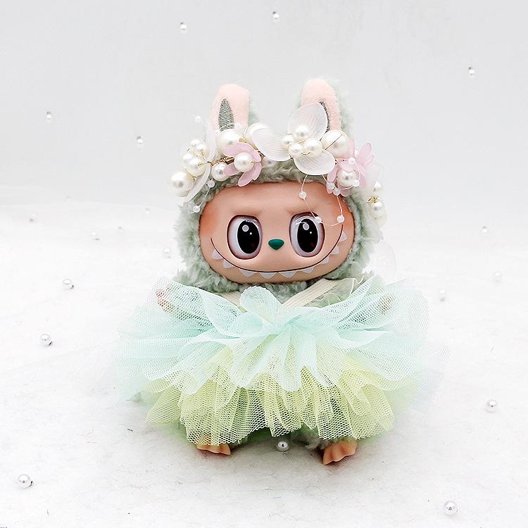 Labubu Plush Toy Pendant Doll Clothes (Generations 1-3; Doll Not Included)