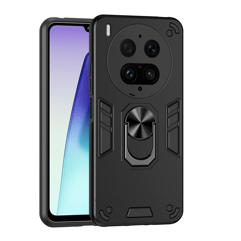 Military Grade Armor Case for Vivo X300 Ultra Protective Cover Shockproof Ring Stand Holder Fundas Coque