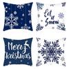 Popular Christmas Pillowcases for Holidays Santa Claus Linen Home Decoration Pillowcases