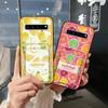 Shockproof Silicone Phone Case For Samsung Galaxy S10 5G/SM-G977N Soft Case Cover Cute Anti-knock Card Slot Back Cover