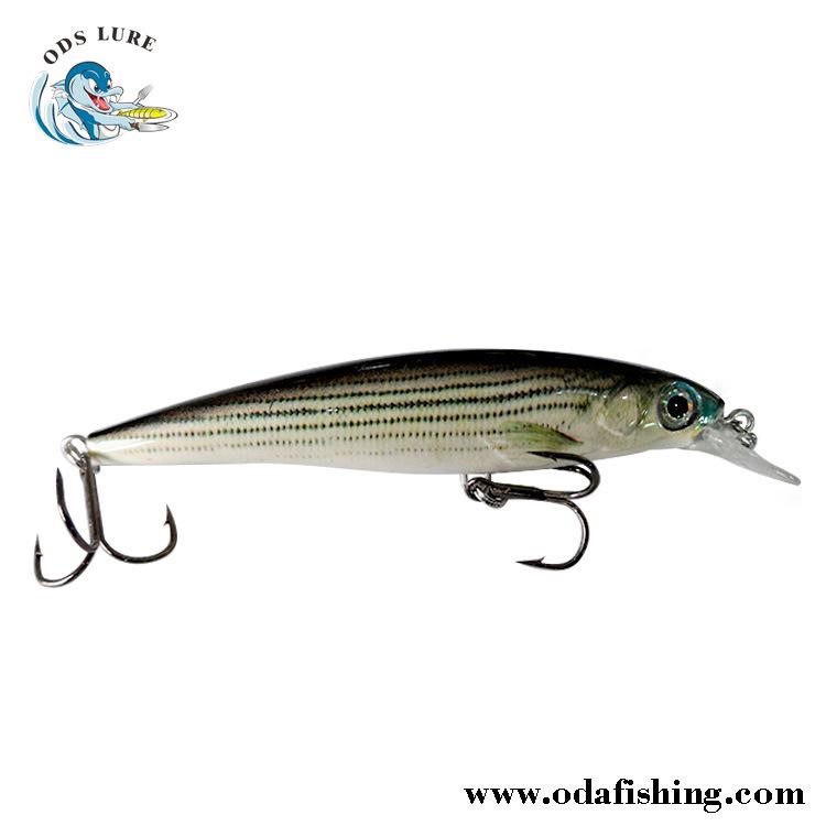 70Mm Abs Plastic Simulated Fishing Bait For Bionic Freshwater Sea Fishing Bait, Black Fish Luya Bait Mino Perch