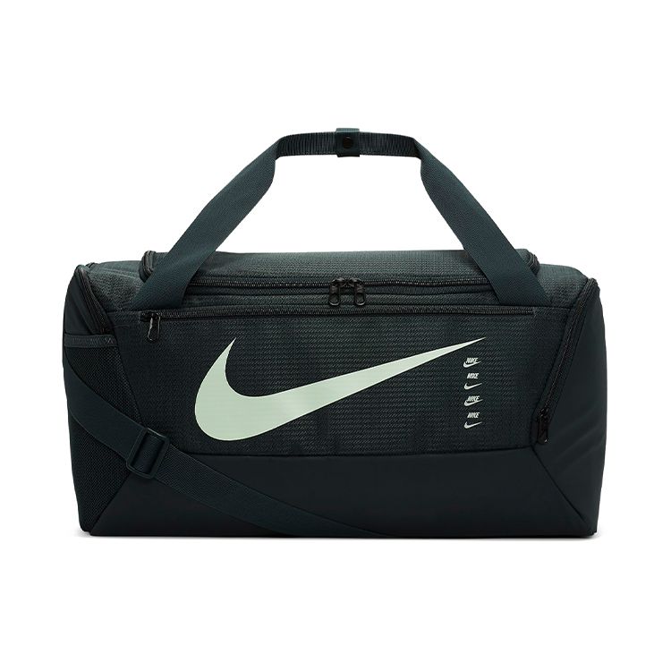 

Nike Brasilia 9.0 Large Logo High Capacity Yoga Training Bag With Independent Shoe Compartment Unisex Travel Bag Seaweed-Green CU1033-364 Seaweed Green