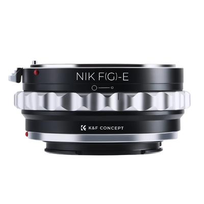 CONCEPT Adaptateur de Monture pour Objectifs Nikon sur Sony NEX Infinity Directement du Fabricant K&F Monture F Type G Appareils Photo Monture E, Mise au Point de Haute Précision,
