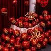 Double Layer Red Latex Balloons Set for Wedding & Engagement Room Decorations