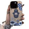 Blue Evil Eye iPhone Case for 14Pro, 15Pro, 16Pro, and 17Air