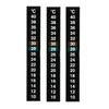 8pcs 10℃ To 40℃ Temperature Sensing Stickers Liquid Crystal Black Temperature Sensor Self Adhesive Fish Tank Thermometer