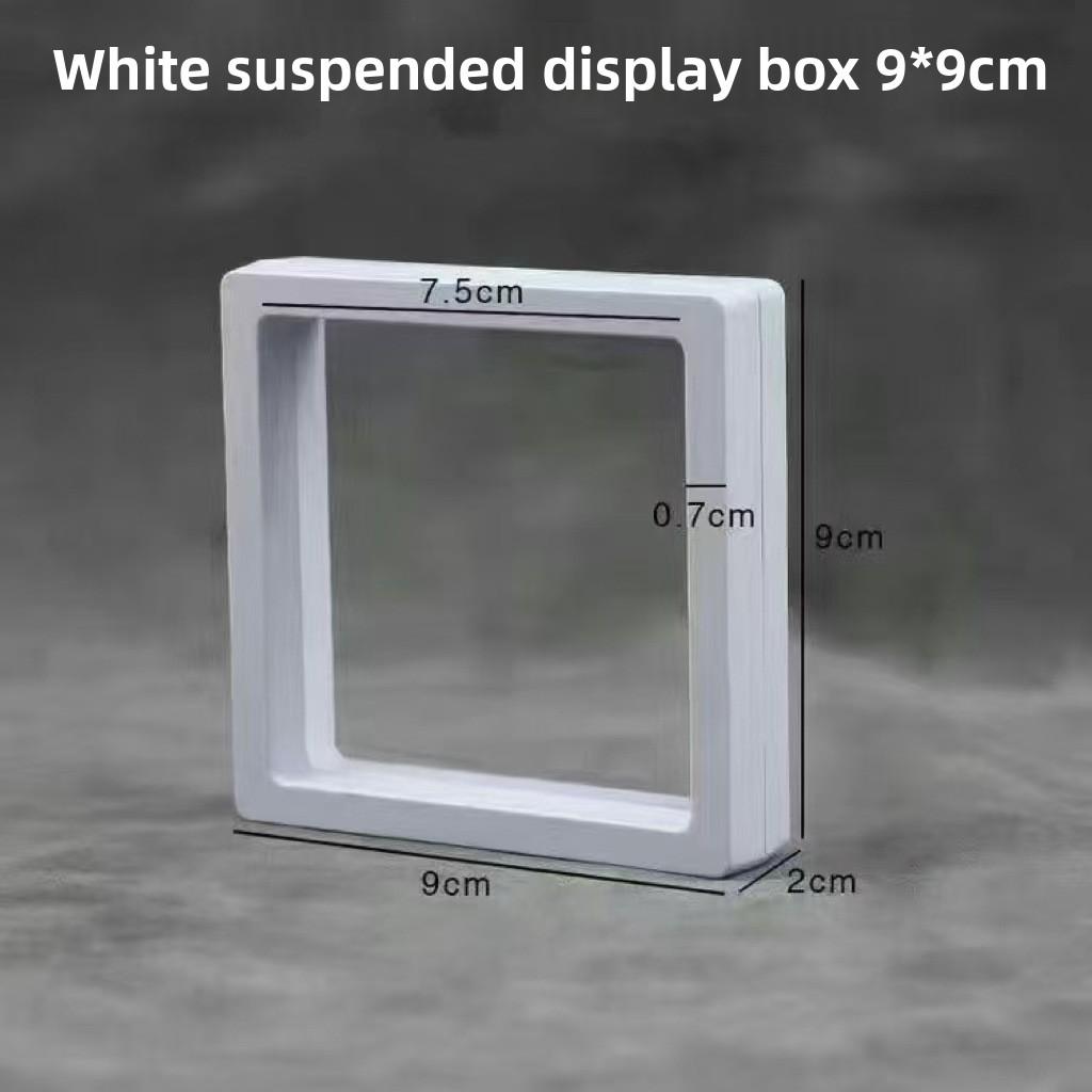 

Dustproof Portable Portable Jewelry Storage Box белый