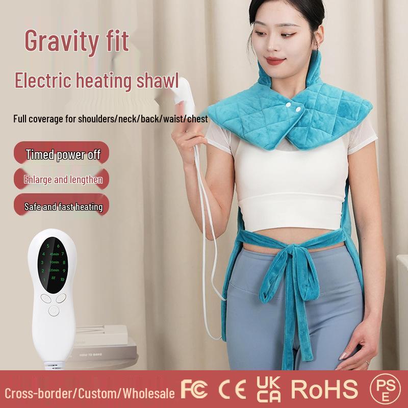 Cross-Border Heating Pad: 10-Speed Electric Blanket for Abdomen & Waist JP Plug