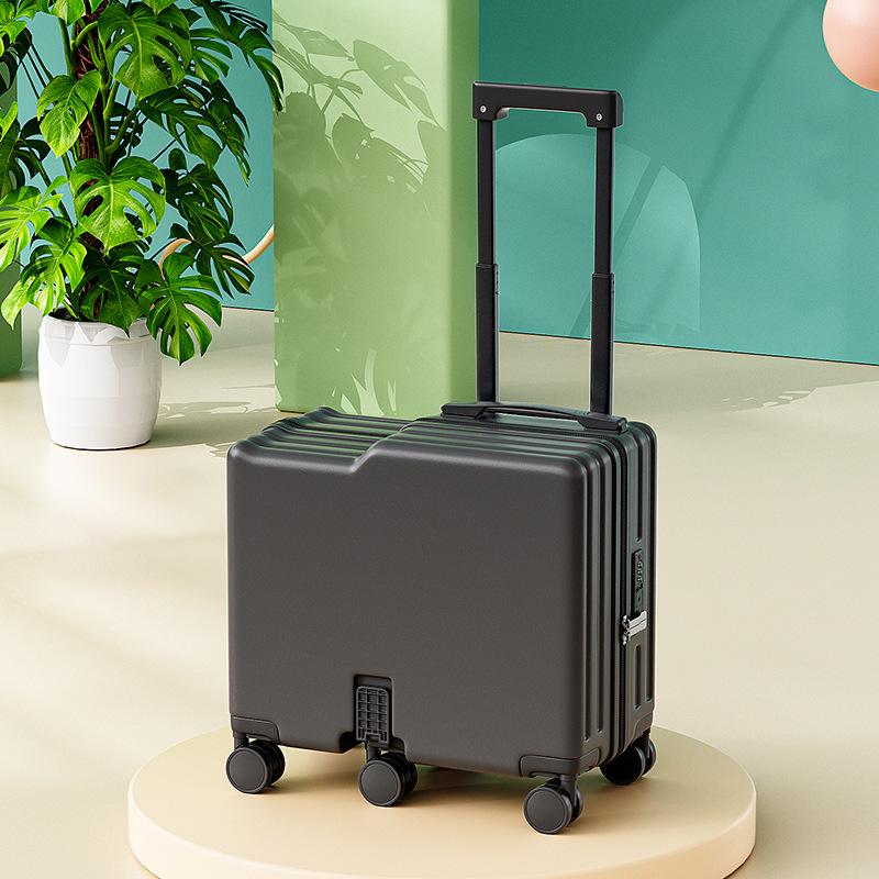 Children's 20" Ride-On Suitcase with 6 Wheels and Universal Trolley Handle