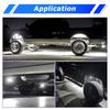 4Pcs 12V 24V White LED Car Underbody Glow Atmosphere Light 24 SMD Chassis IP67 Waterproof Wheel Stone Rock SUV Pickup Motocycle