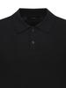 AND Z Men'S) Fine Texture Collared Short Sleeve Knit_Bzf3Et1102Bk