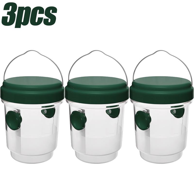 1/3pcs Hanging Hornets Trap Waterproof Wasp Traps Outdoor Garden Effective Fruit Flies Fly Wasps Insect Pest Control Tools