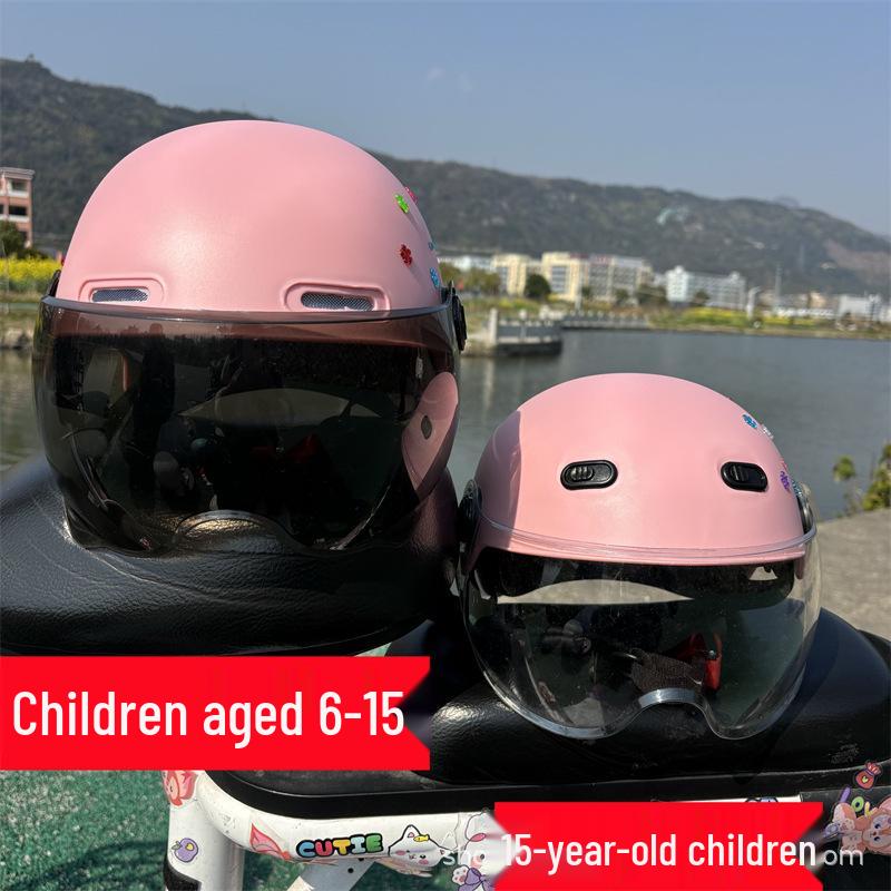 New 3C Certified Kids' Helmet (Ages 1-15) - Breathable, Sun-Protective, Impact-Resistant for Summer